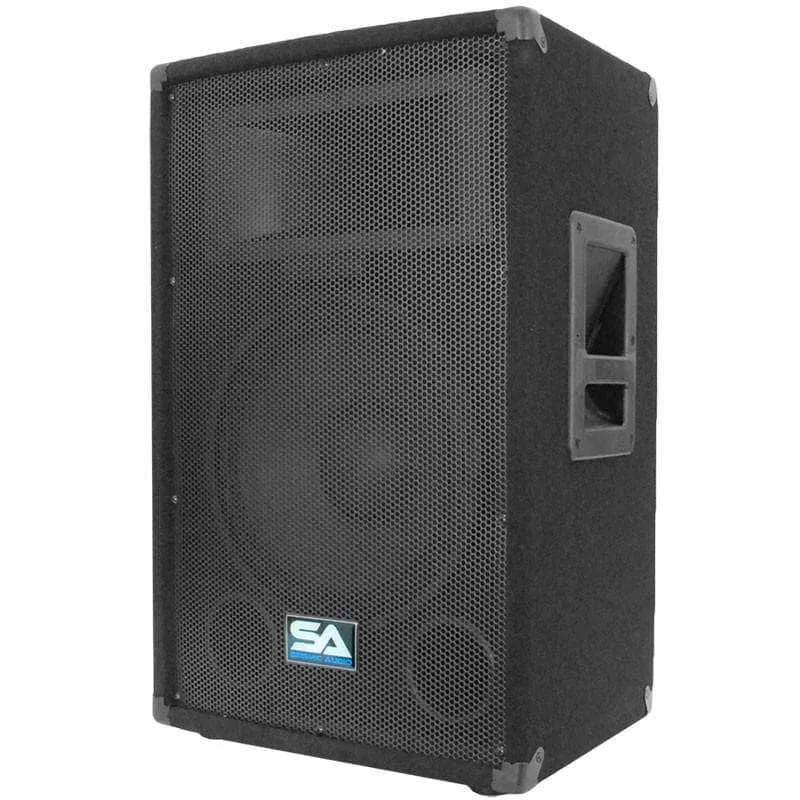 12" Pro Audio PA / DJ Speaker Cabinet Titanium Horns