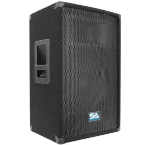 12" Pro Audio PA / DJ Speaker Cabinet Titanium Horns