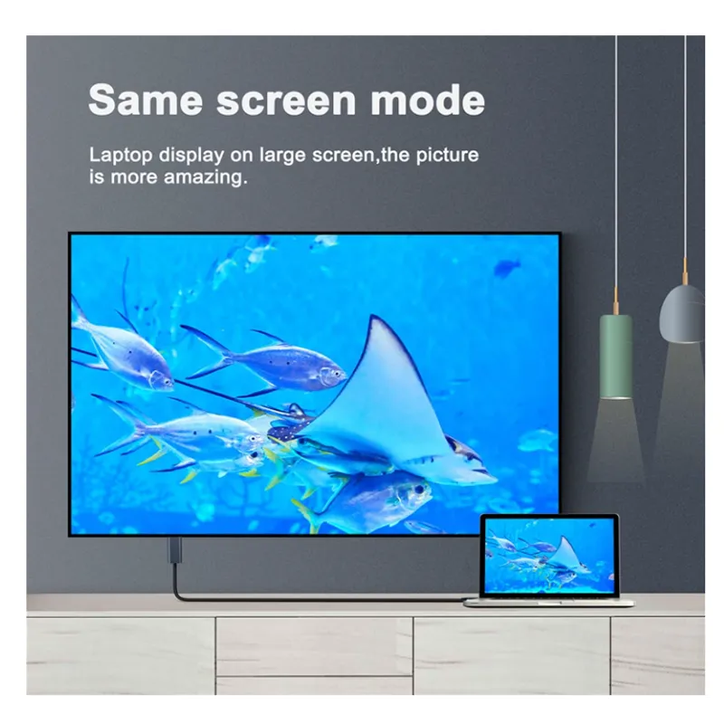 1.8M 4K Universal Usb Type-C To Hdmi Adapter