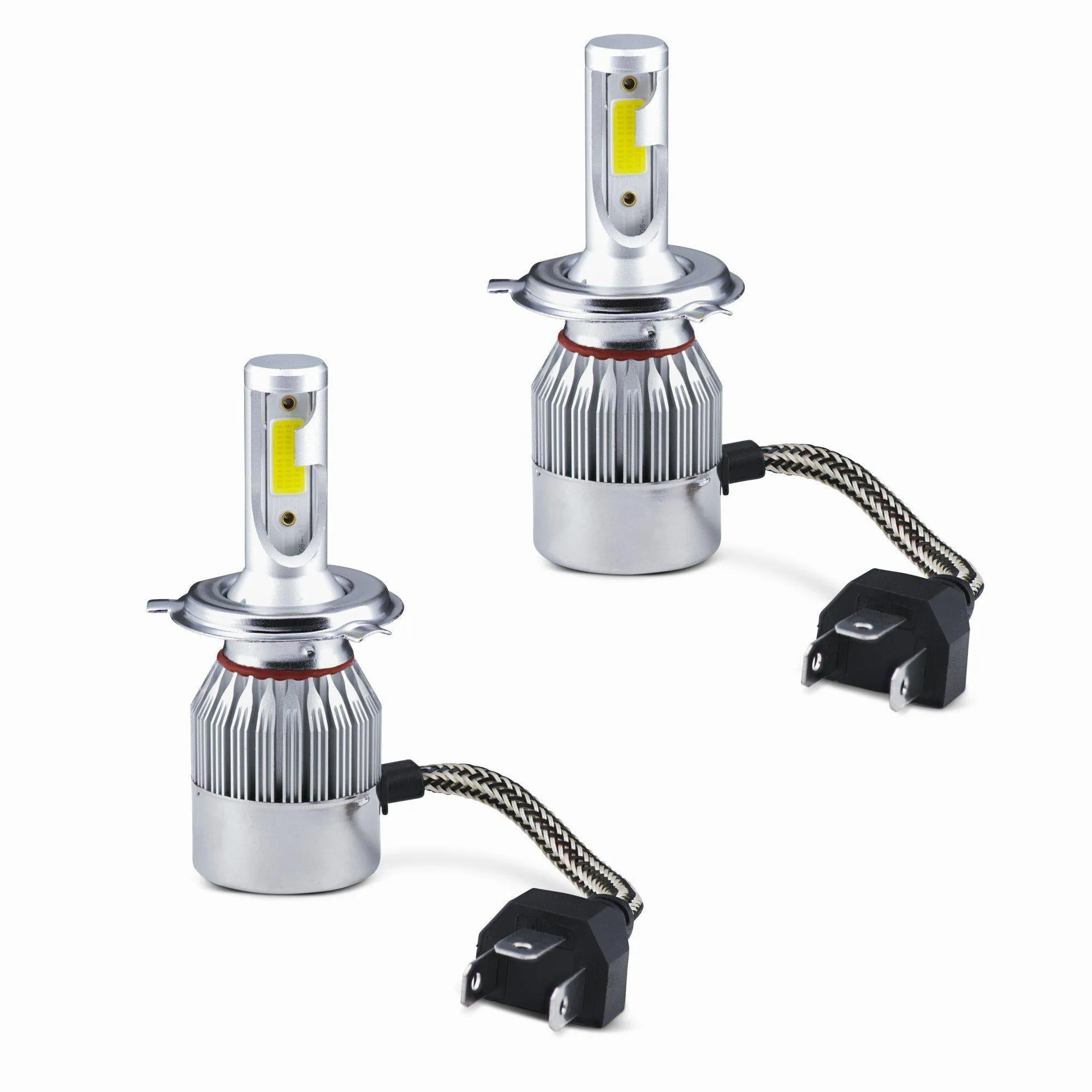 1966 Triumph TR4A Headlight Bulb High Beam and Low Beam 9003 LED Kit