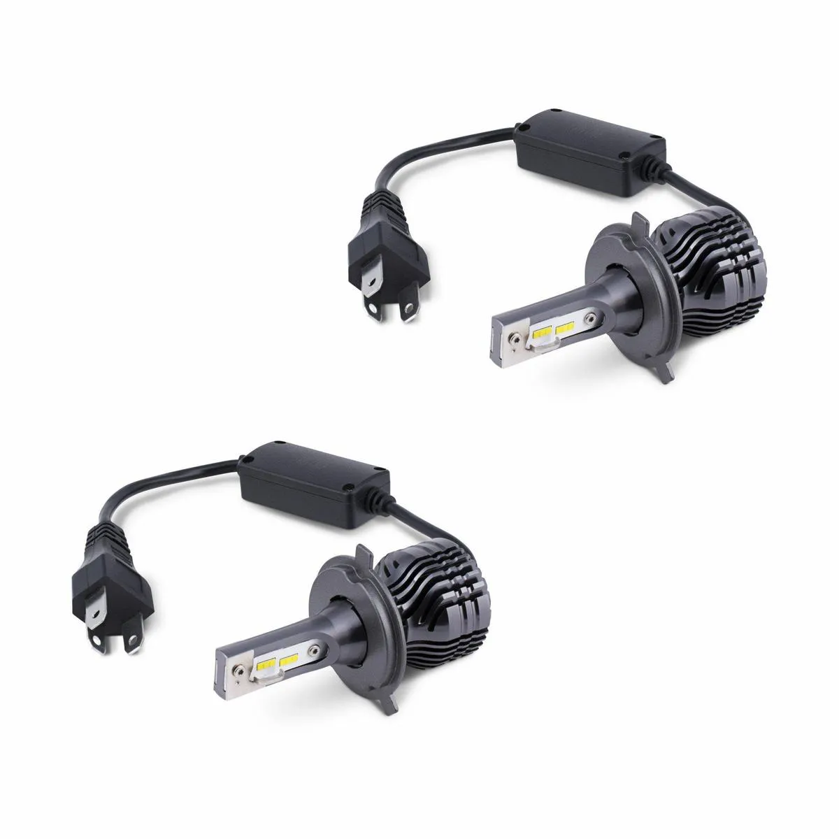 1983 Yamaha XS400R Seca Headlight Bulb High Beam and Low Beam 9003 LED Kit Nimbis