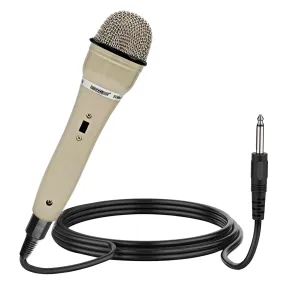 5 CORE Microphone Dynamic 2PCS Vocal Handheld Mic Cardioid Unidirectional Microfono w On Off Switch   XLR Audio Cable for Singing Karaoke Public Speaking & Parties - PM-301