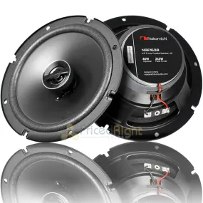 6.5" Coaxial Speakers 2 Way 260 Watts Max Power 4 Ohm NM-NSE1638 Pair Nakamichi