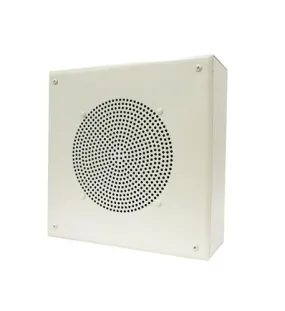 8in Amplified Ceiling Spkr Square Grille VC-V-1920C