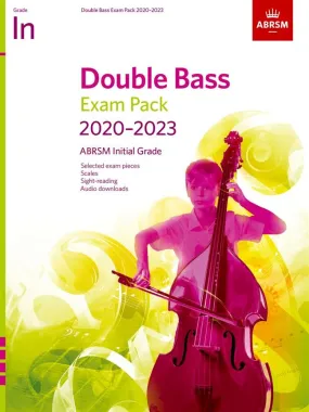 ABRSM Double Bass Exam Pack 2020-2023 - Initial - Double Bass   Piano (with Audio Access)