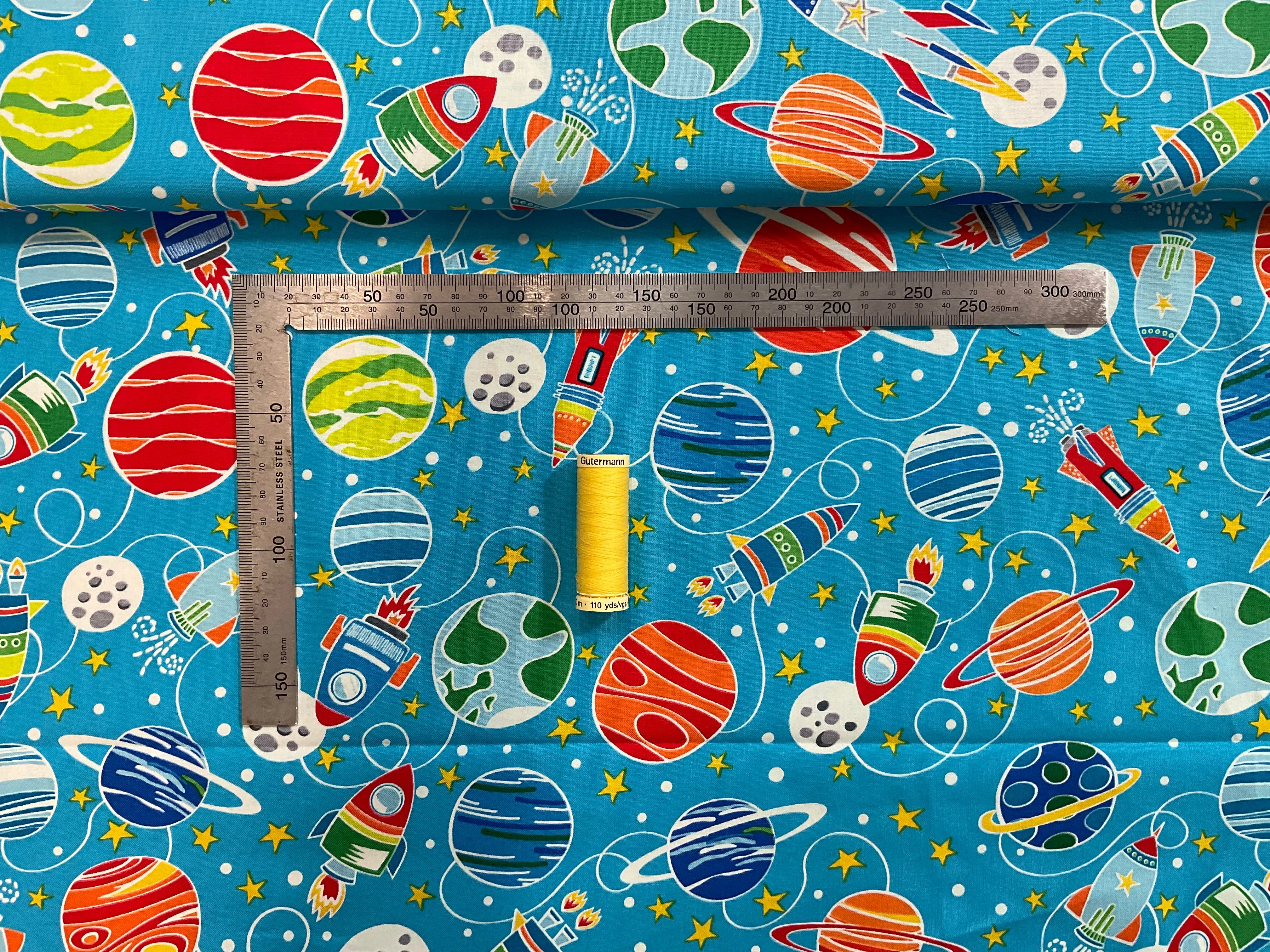 All Systems Glow! Quilting Cotton