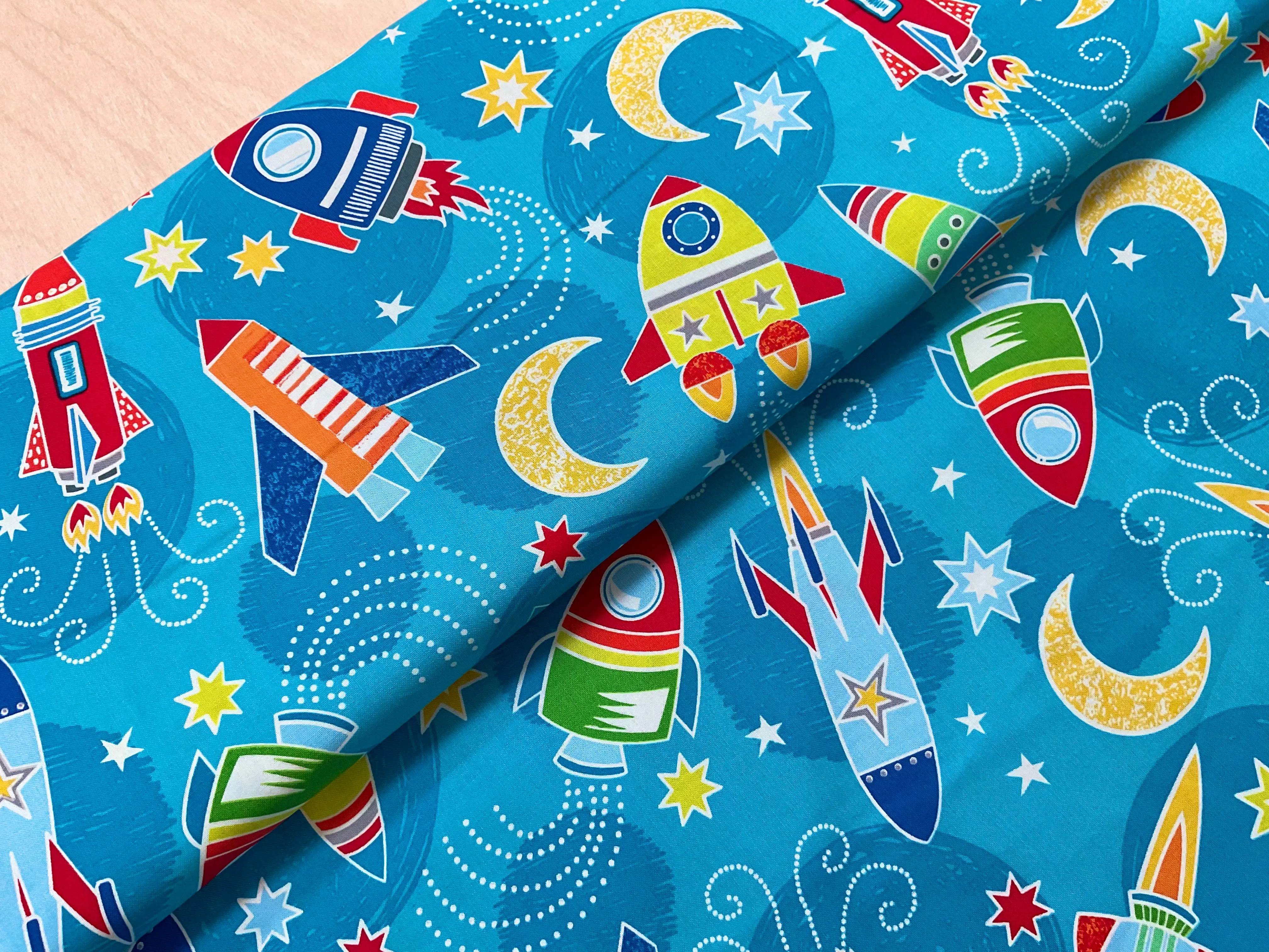 All Systems Glow! Quilting Cotton