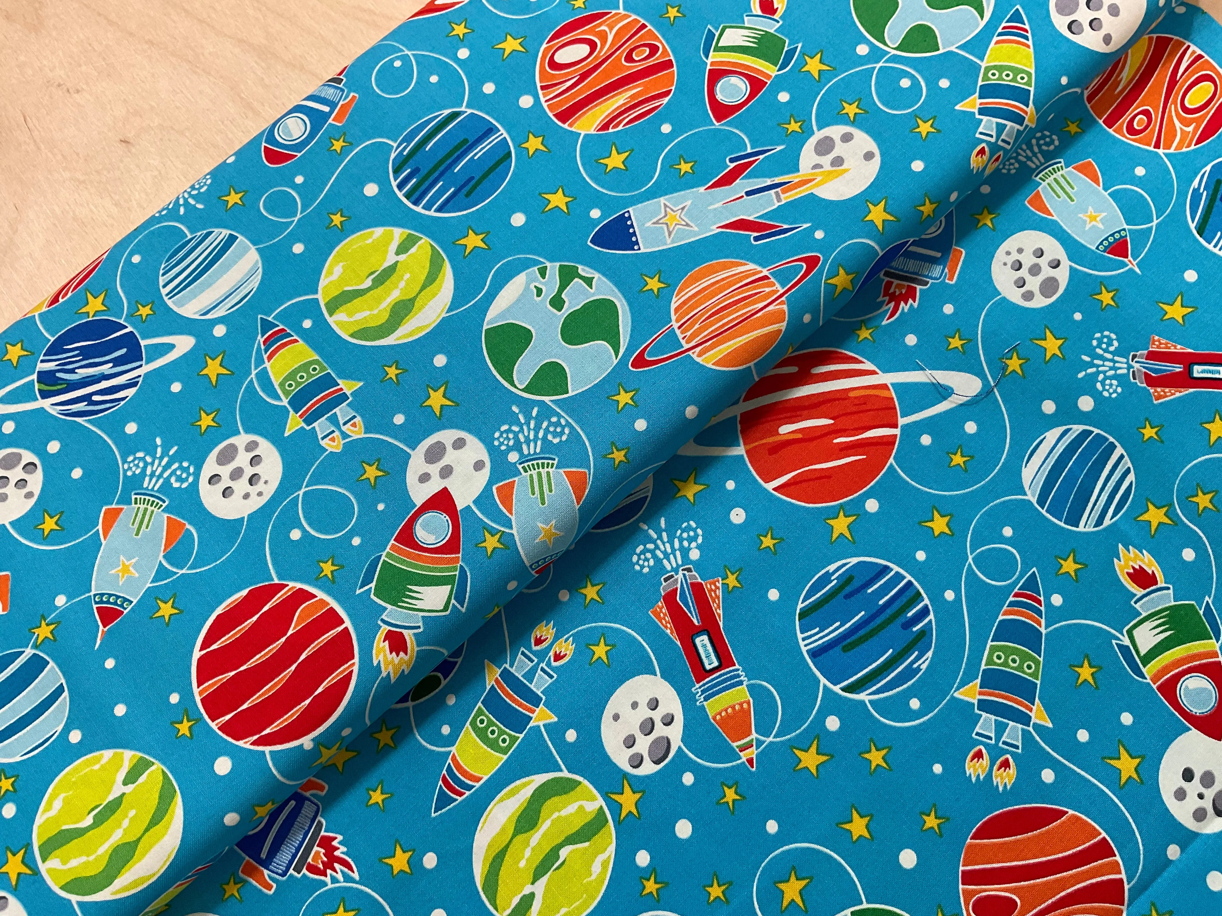 All Systems Glow! Quilting Cotton