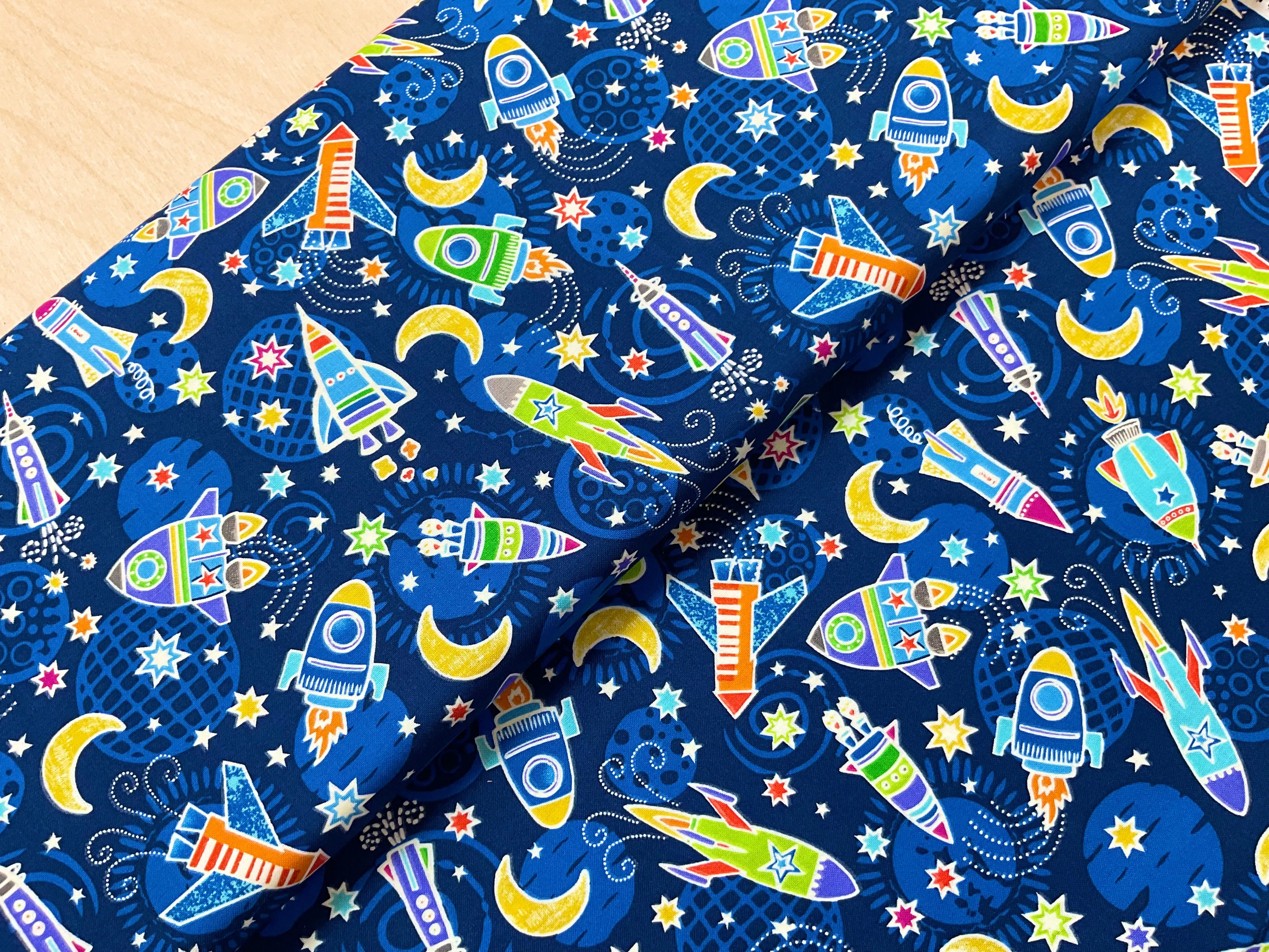 All Systems Glow! Quilting Cotton