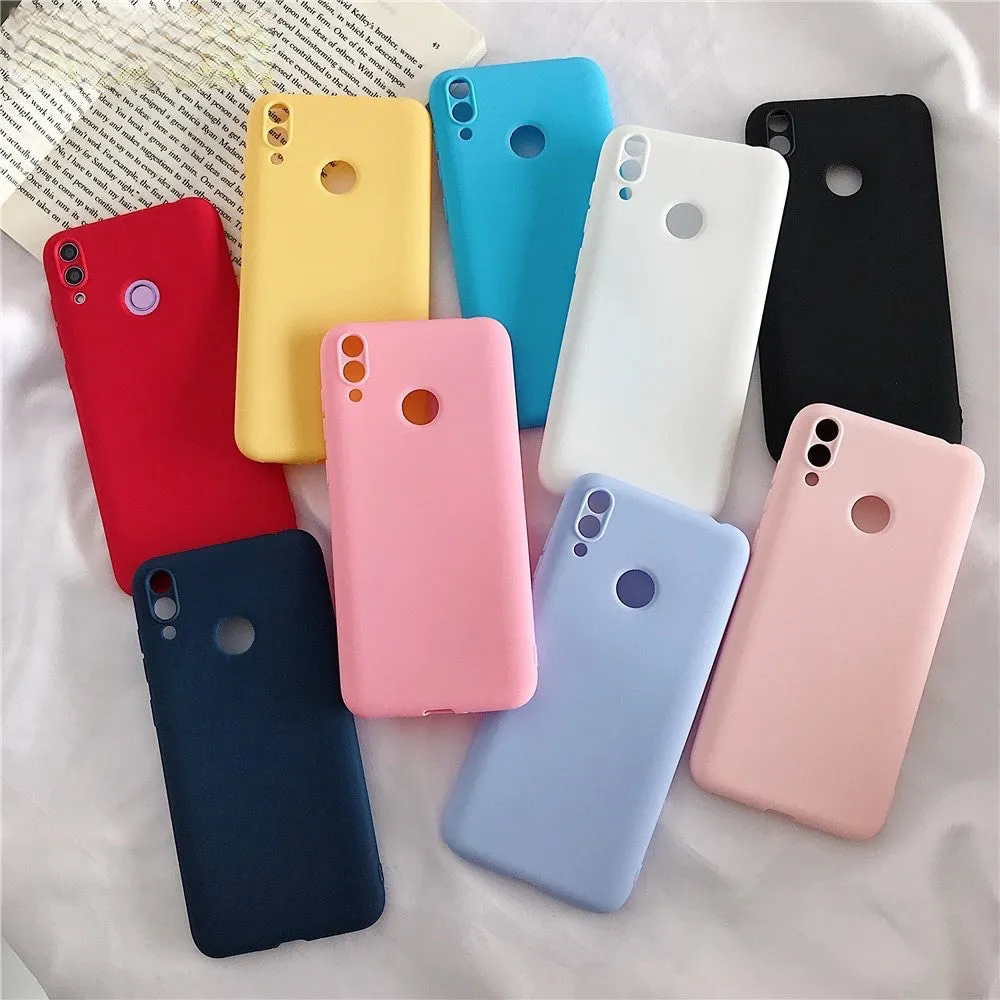 Anymob Samsung Case Light Blue Candy Smart Mobile Phone Protective Cover