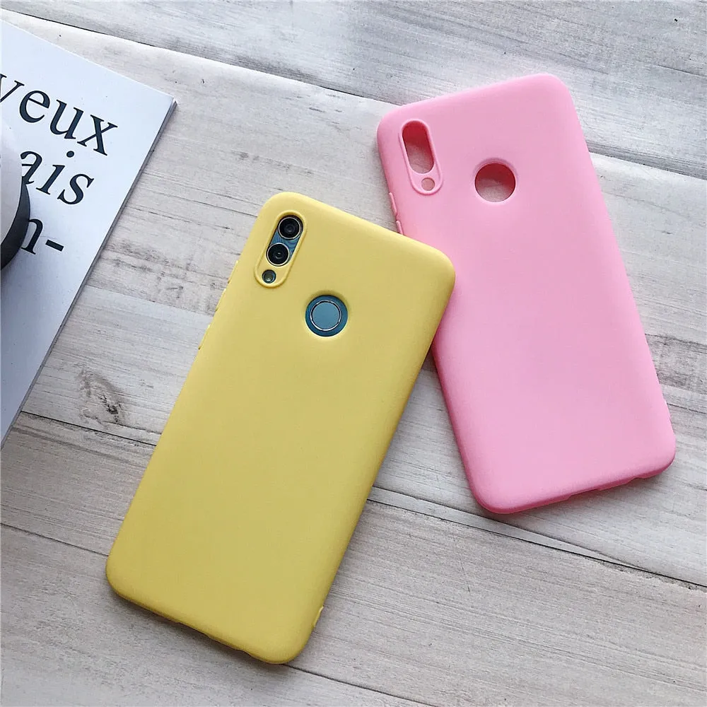 Anymob Samsung Case Light Blue Candy Smart Mobile Phone Protective Cover