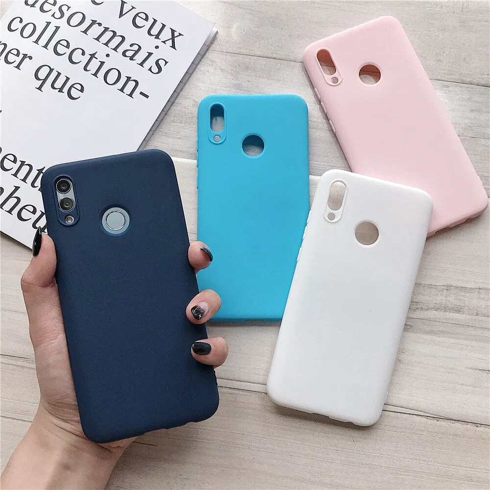 Anymob Samsung Case Light Blue Candy Smart Mobile Phone Protective Cover