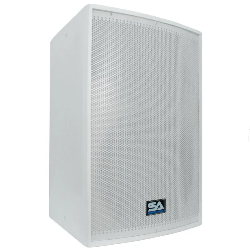 Arctic 15 - Premium White 15" Loudspeaker or Monitor - Church Series