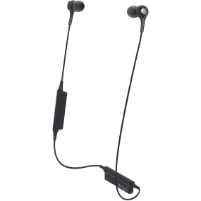 Audio-Technica ATH-CK200BTBK Bluetooth Wireless In-Ear Headphones