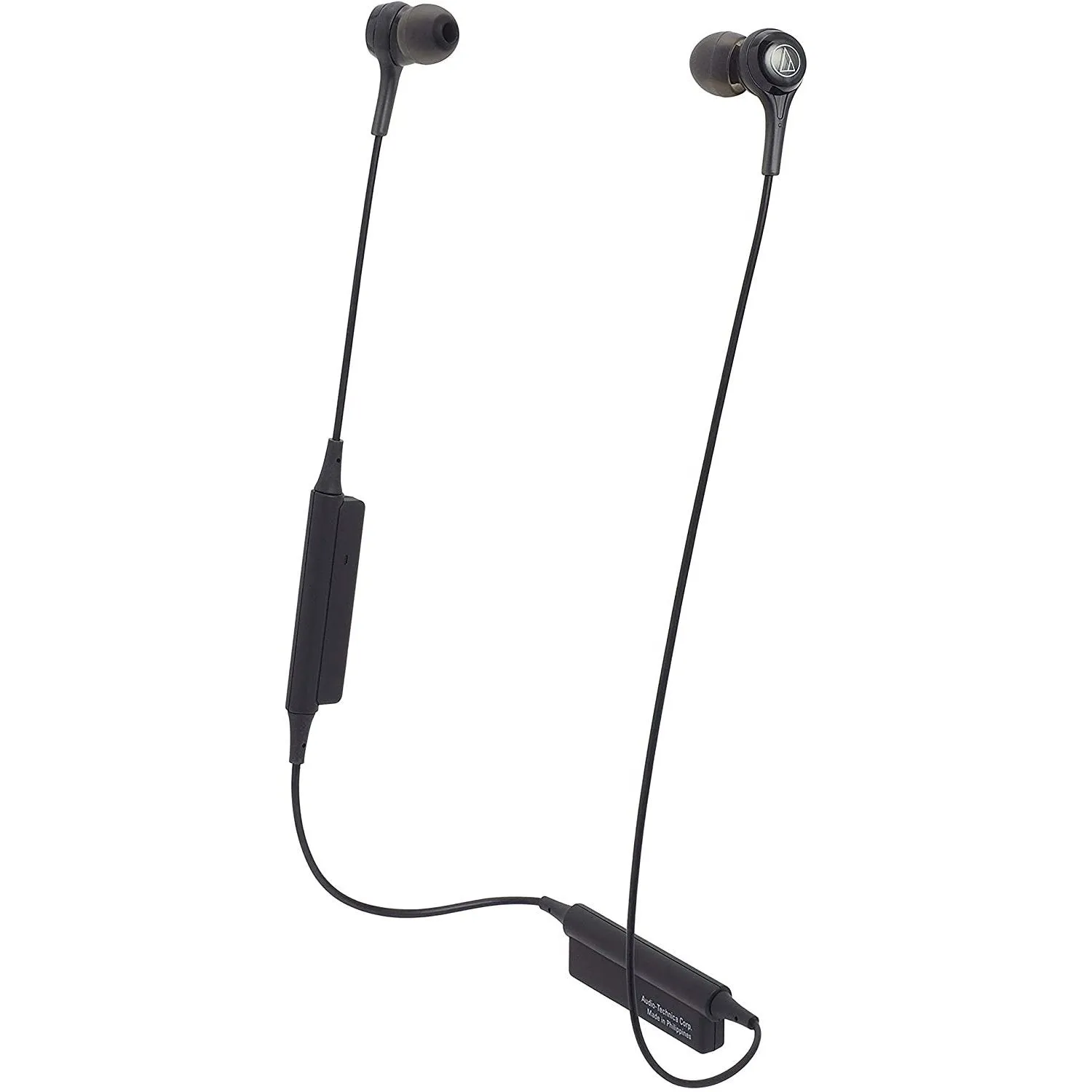 Audio-Technica ATH-CK200BTBK Bluetooth Wireless In-Ear Headphones