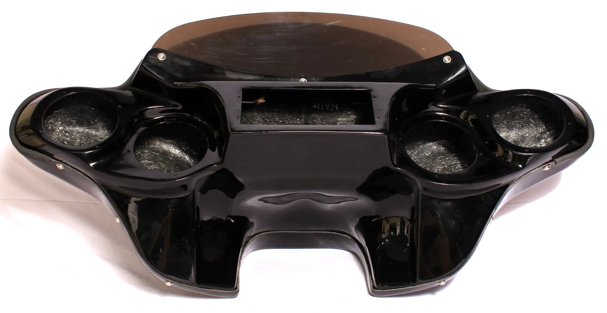 BATWING FAIRING WINDSHIELD FIT YAMAHA V STAR VSTAR 650 1100 CLASSIC 4x5" SPKS