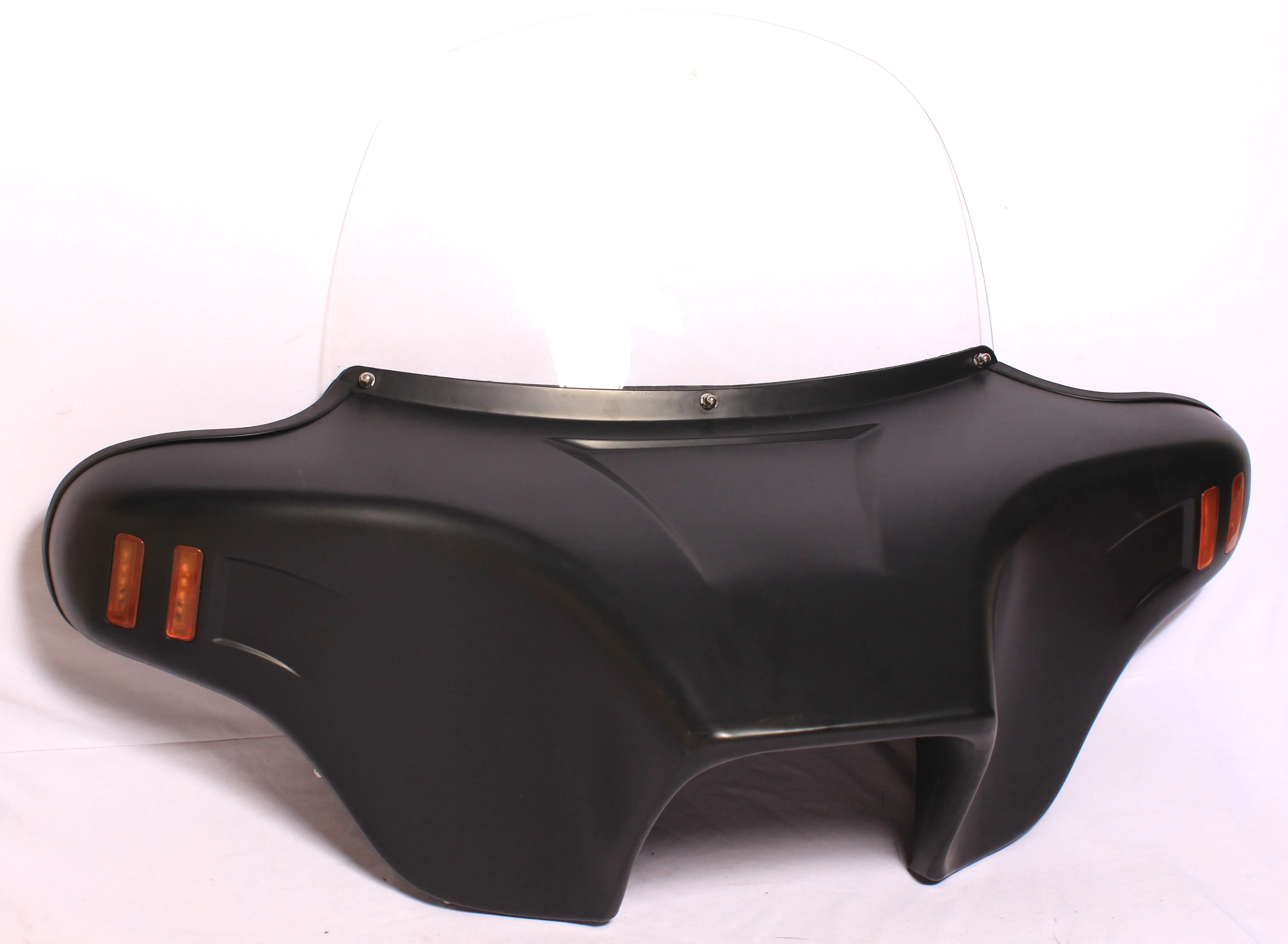 Batwing Fairing Windshield Suzuki Boulevard M50 05-09 6X9" Amber Unpainted ABS