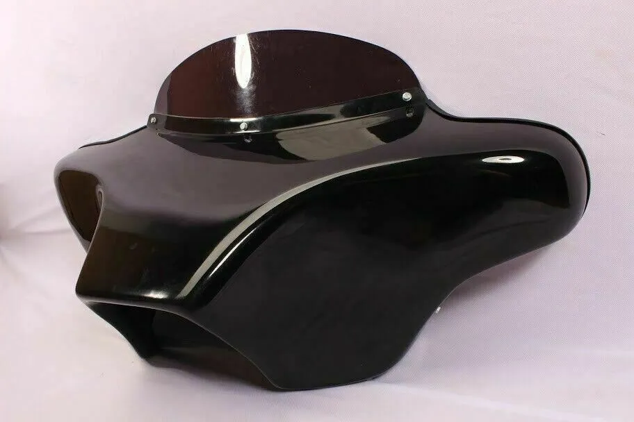 BATWING FAIRING WINDSHIELD SUZUKI VL800K INTRUDER VOLUSIA 01-13 5" HOLES CUTOUT
