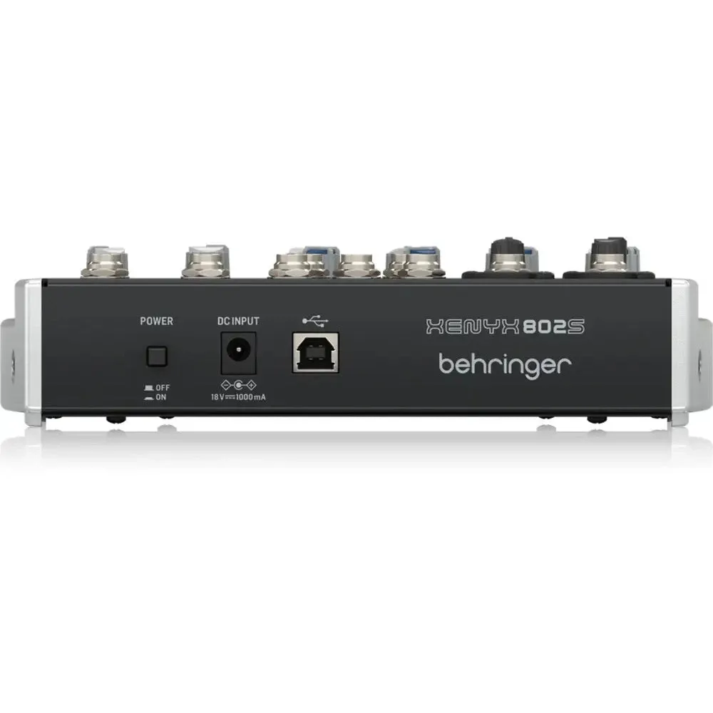 Behringer Xenyx 802S 8 Channel Mixer w/USB