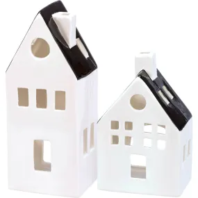 BLACK & WHITE HOUSES SITTER SET