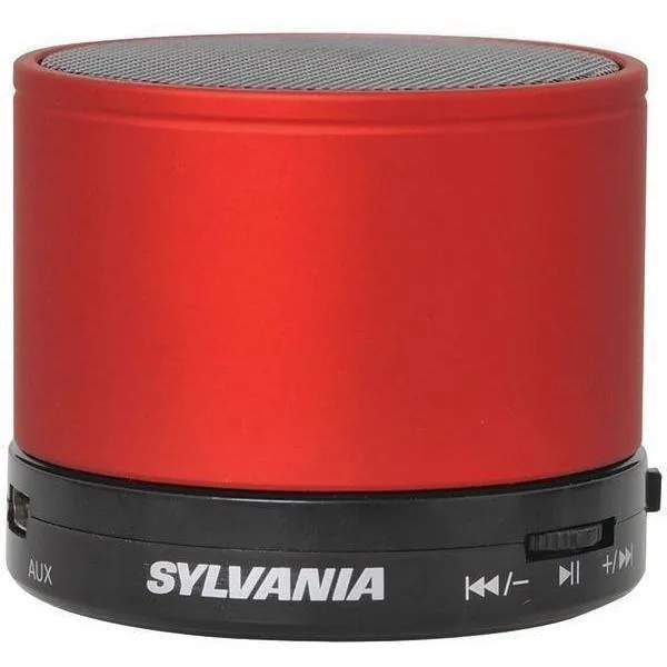 Bluetooth Portable Speaker (Red) by Sylvania SP631-RED