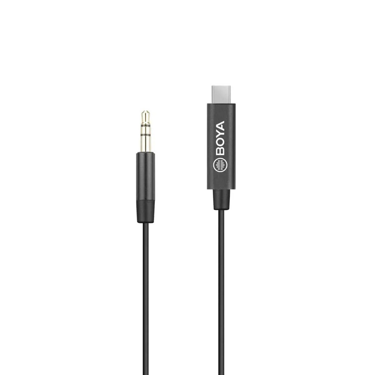 BOYA BY-K2 3.5mm TRS (Male) to Type-C (Male) Audio Adapter