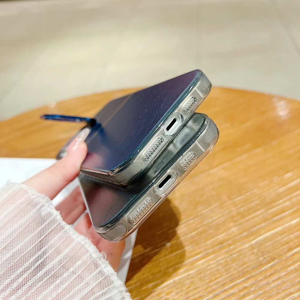 Bracket Kickstand TPU (Soft) | PC (Hard) Phone Case - iPhone 15 Pro