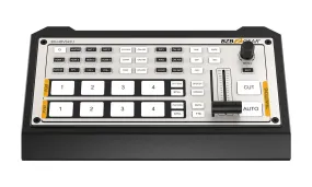 BZBGEAR 4-Channel/Input HDMI Live Streaming Video/Audio Production Switcher and Mixer with Intergrated Capture Card