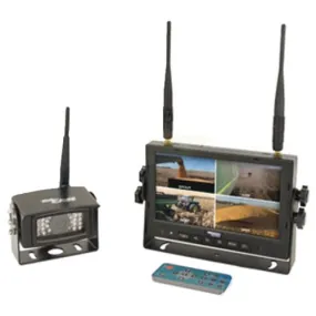 CabCAM 7" HD Quad Wireless Monitor - 1 Camera Observation System w/ Recording