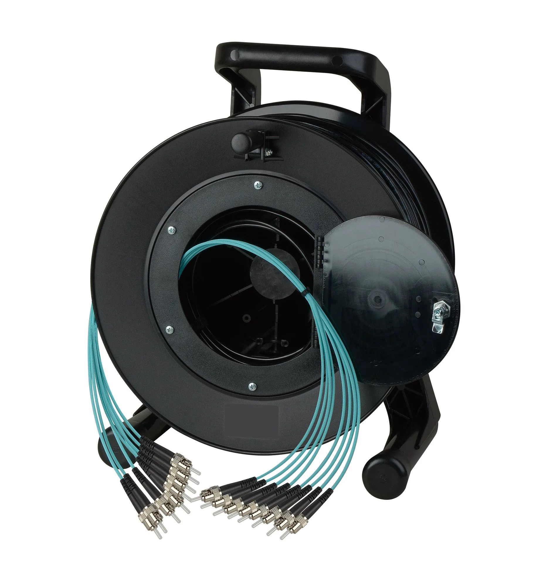 Camplex 8-Channel LC Multi Mode OM3 Fiber Optic Tactical Reel - 1750 Foot