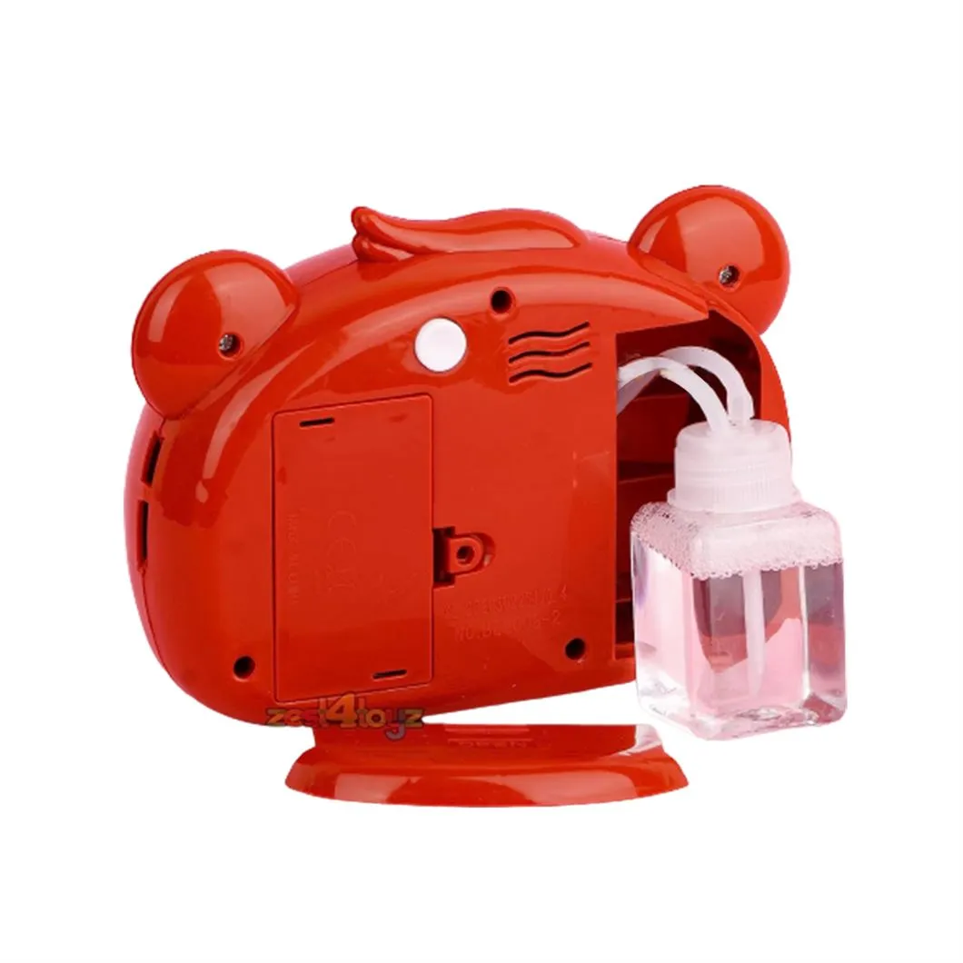 Children's Bubble Camera Toy with real Bubble Spraying feature, 3 Years - Brown