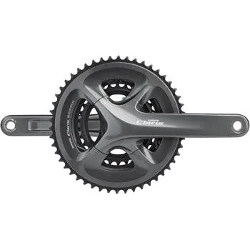 Claris FC-R2030 Bicycle Crankset - 170mm, 8-Speed, 50/39/30t, 110/74 BCD, Hollowtech II Spindle Interface