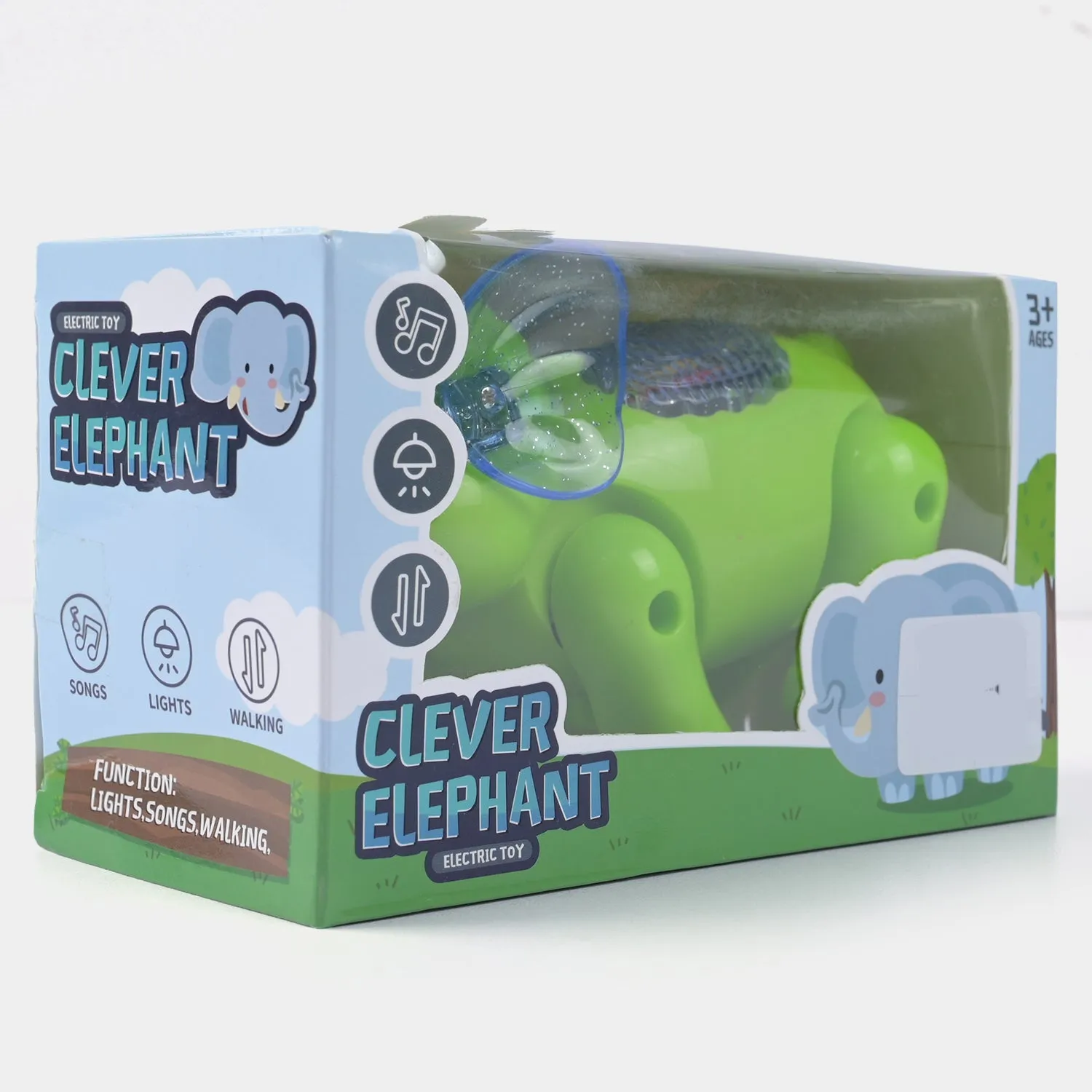 Clever Elephant Light & Music For Kids