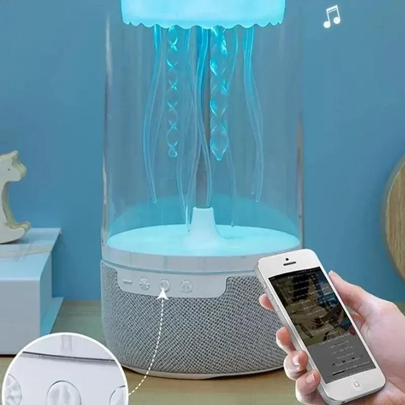 Colorful Jellyfish Lamp – Bluetooth Speaker and LED Light