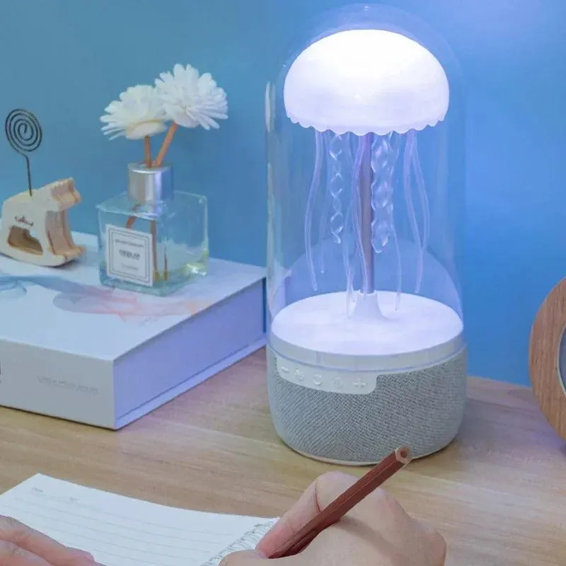 Colorful Jellyfish Lamp – Bluetooth Speaker and LED Light
