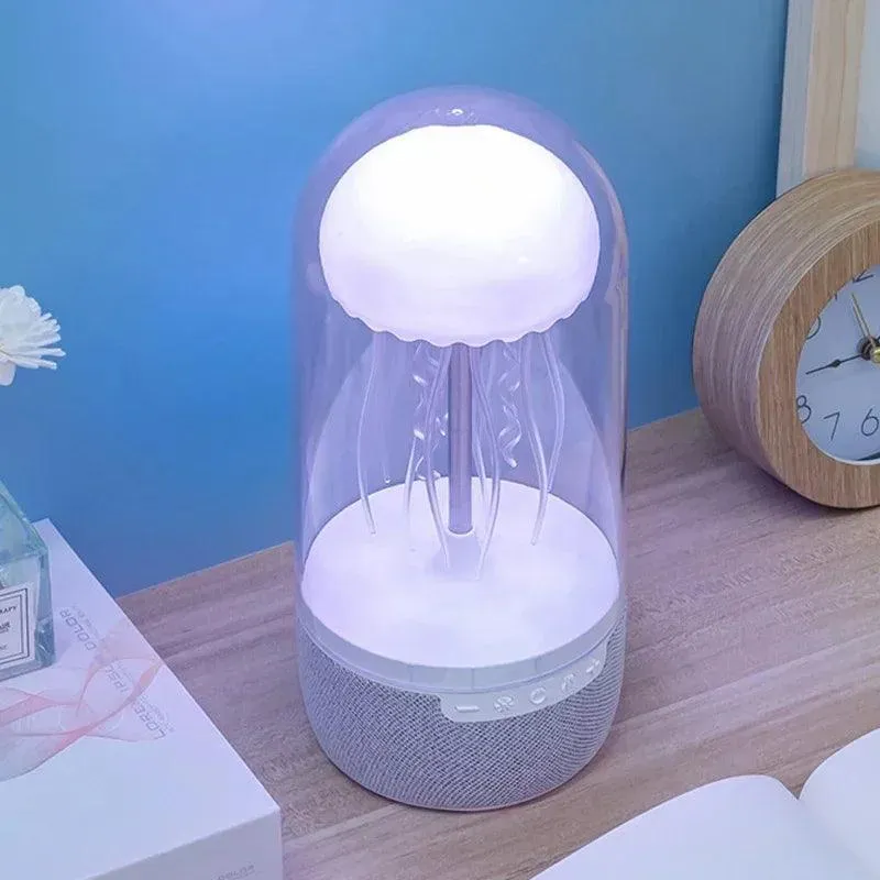 Colorful Jellyfish Lamp – Bluetooth Speaker and LED Light