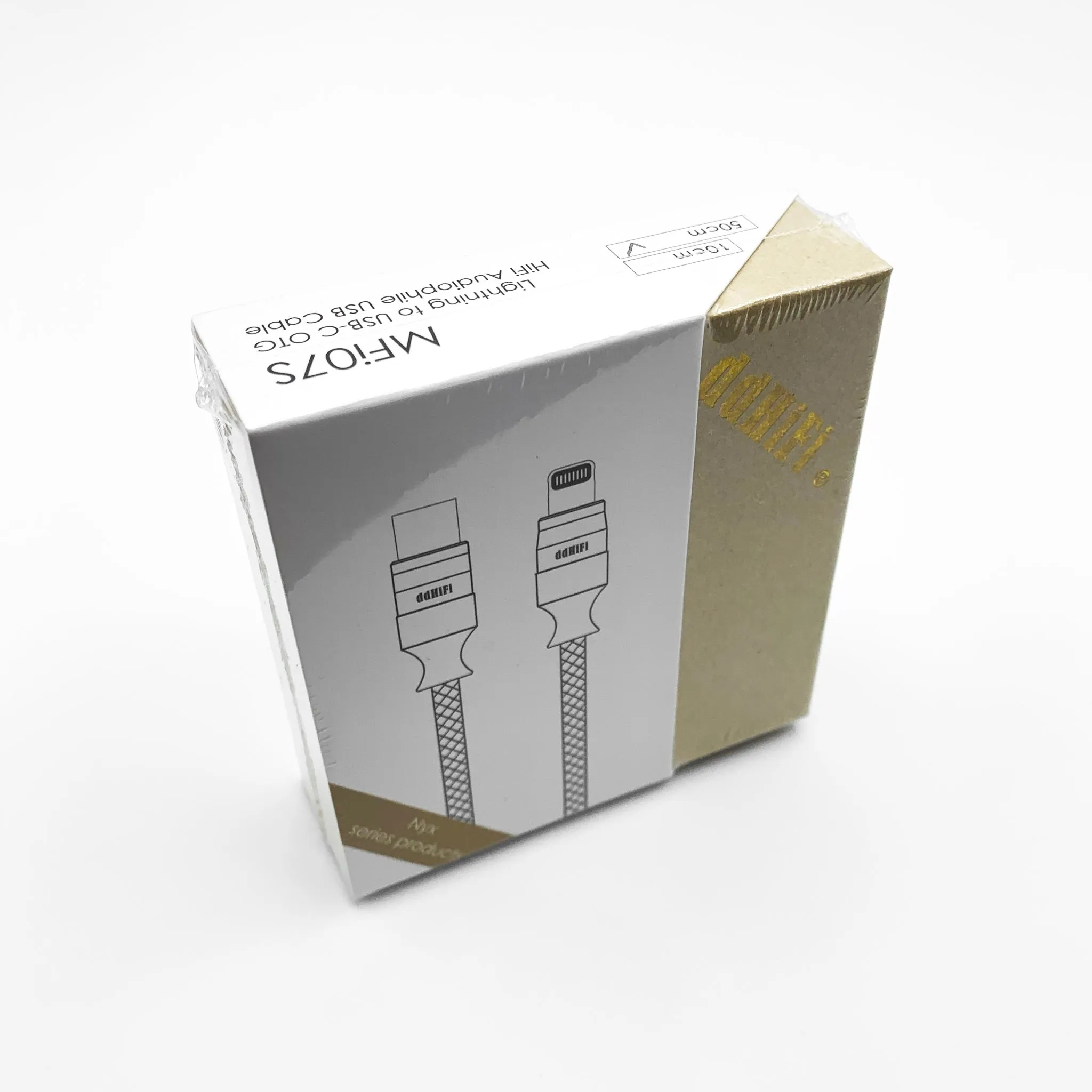 ddHiFi MFi07S OTG HiFi Cable | Lightning to USB-C