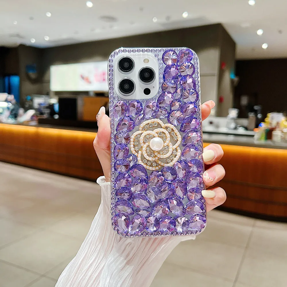 Diamond Flower TPU (Soft) | PC (Hard) Case - Samsung S21FE