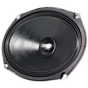 DS18 6x9" Midrange Speaker 500 Watts 2 Ohm Water Resistant Motorcycle PRO-SM69.2