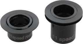 DT SWISS 12X135MM THRU AXLE END CAPS FOR 11-SPEED ROAD: FITS STRAIGHT PULL 240S AND 350 HUBS