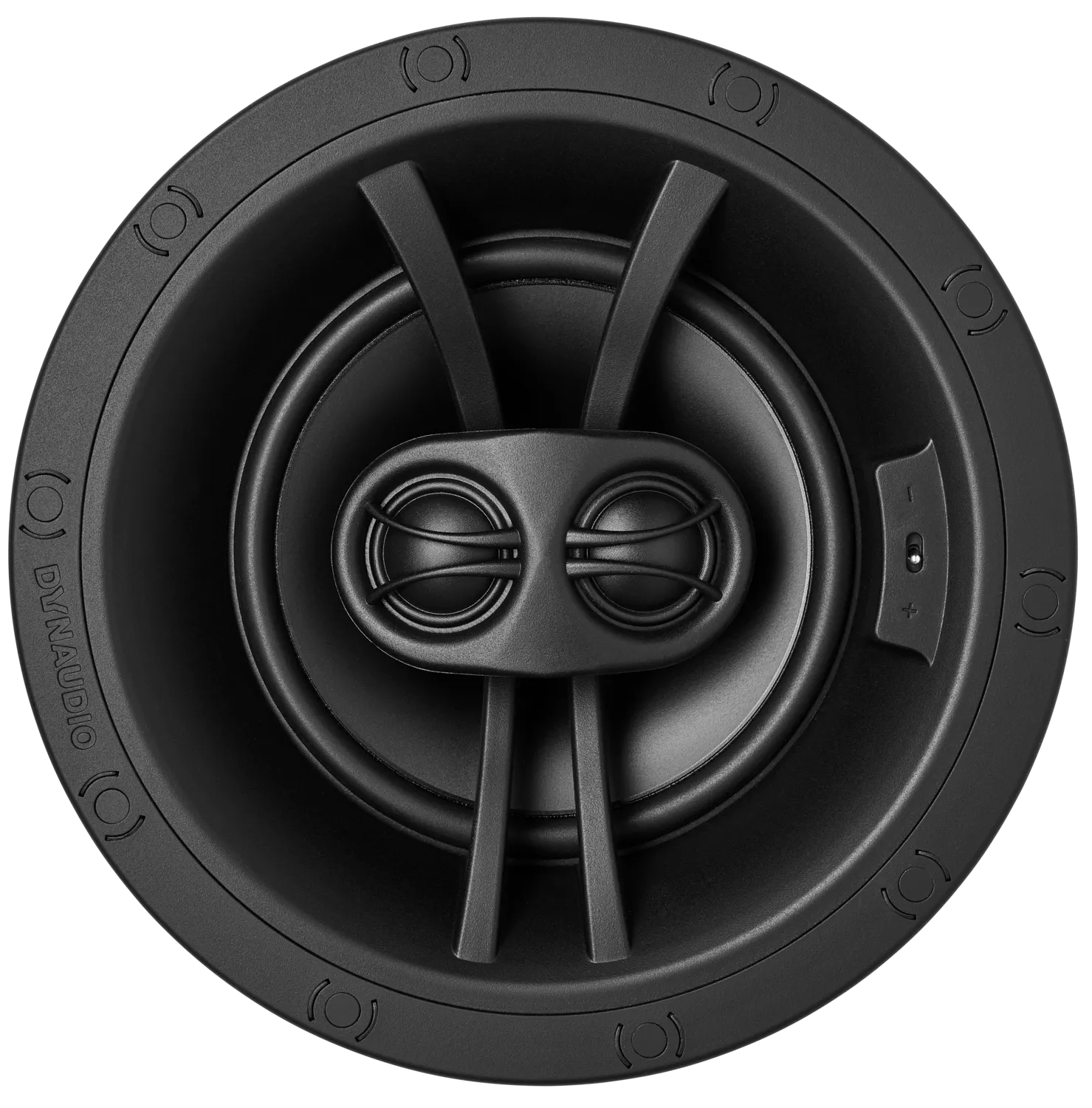 Dynaudio P4-DVC65 Slimline In-Ceiling Speaker with 6.5 Inch woofer and Dual Voice-Coil Tweeter (Each)