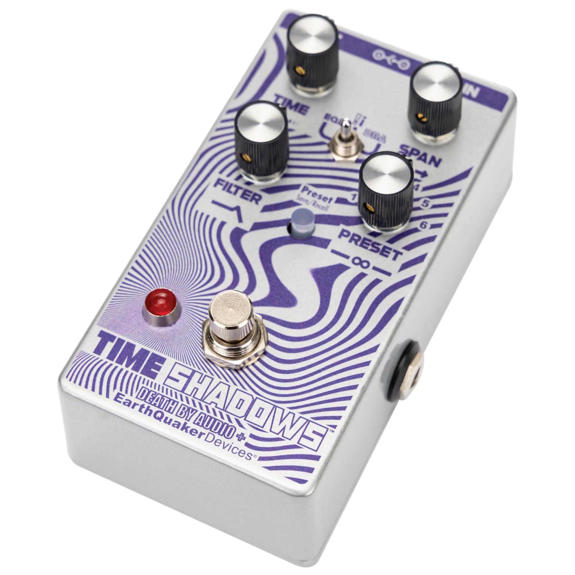 EarthQuaker Devices   Death By Audio Time Shadows V2 Subharmonic Multi-delay Resonator Effect Pedal