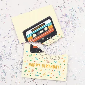 Endless Never Gonna Give You Up Birthday 🕺🔊 - Joker Greeting Prank Card (Glitter   Sound)
