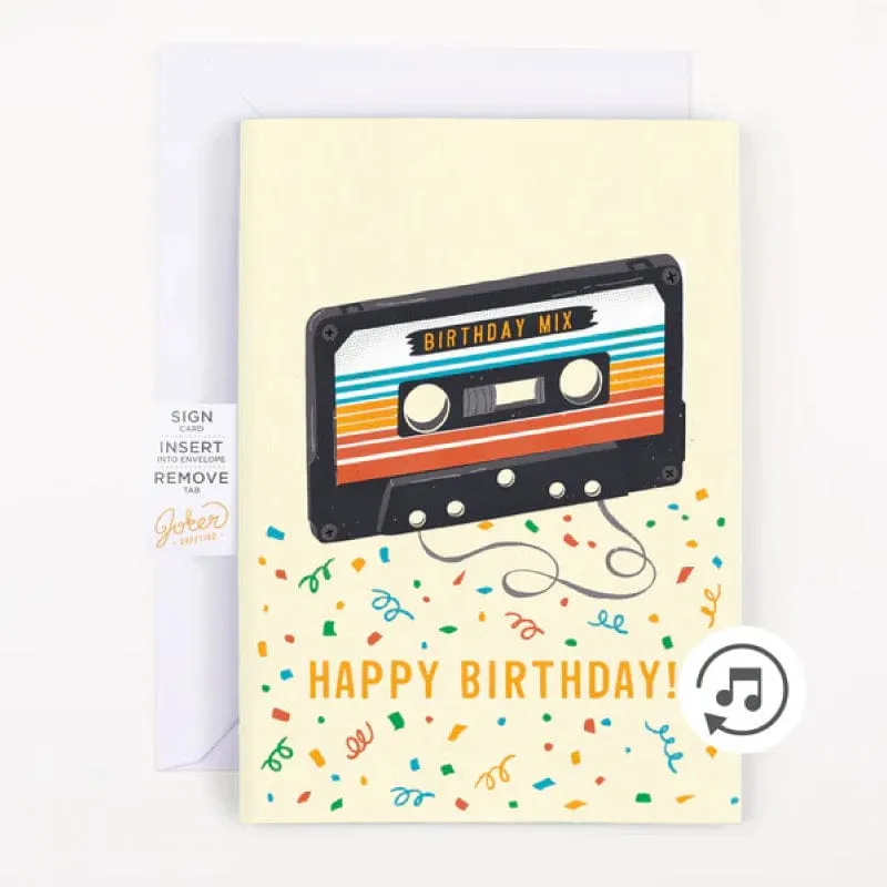 Endless Never Gonna Give You Up Birthday 🕺🔊 - Joker Greeting Prank Card (Glitter   Sound)