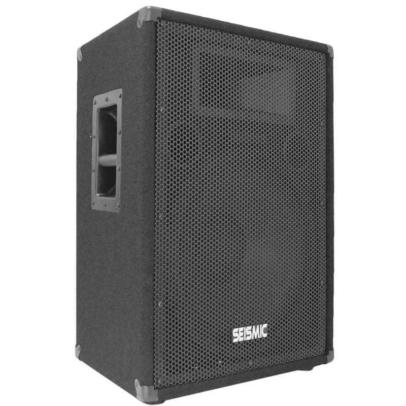 FL-15P - Pair of Premium 15" PA/DJ Speaker Cabinets with Titanium Horns