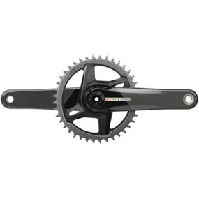 Force 1 Bicycle Crankset - 175mm, 12-Speed, 40t, Direct Mount, DUB Spindle Interface, Iridescent Gray, D2