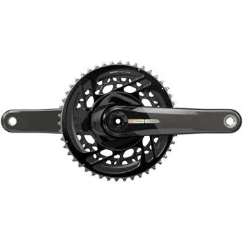 Force Bicycle Crankset - 167.5mm, 2x 12-Speed, 46/33t, Direct Mount, DUB Spindle Interface, Iridescent Gray, D2