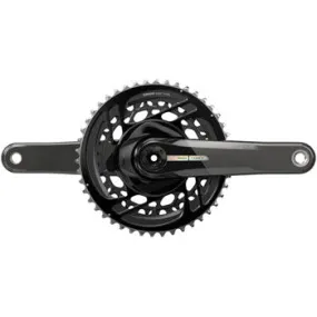 Force Bicycle Crankset - 167.5mm, 2x 12-Speed, 46/33t, Direct Mount, DUB Spindle Interface, Iridescent Gray, D2