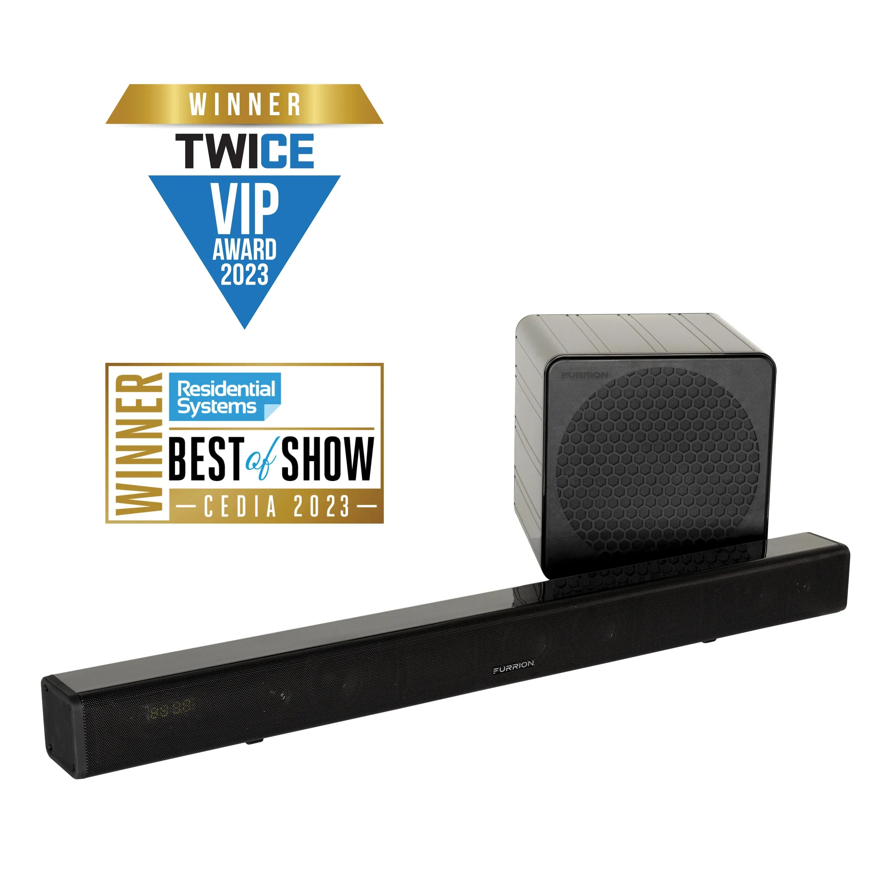 Furrion Aurora® 2.1 Outdoor Soundbar Speaker with Wireless Subwoofer