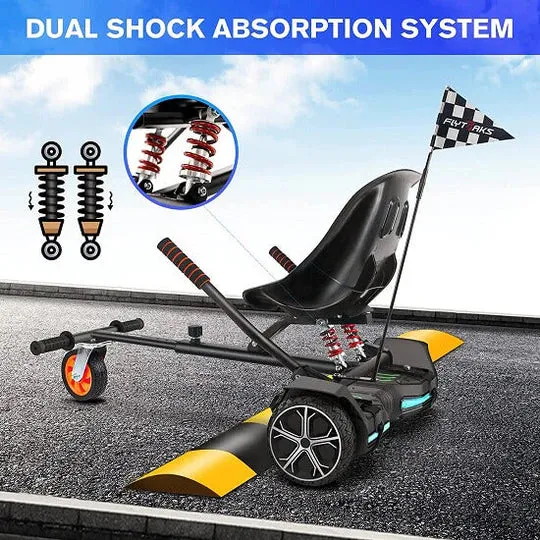 G13 Hoverboard with K2 Hoverboard Go Kart